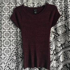 Rue21 Burgundy Sweater